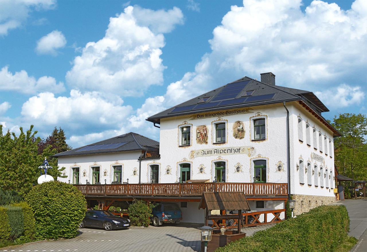 Hotel Alpenhof Markneukirchen Экстерьер фото